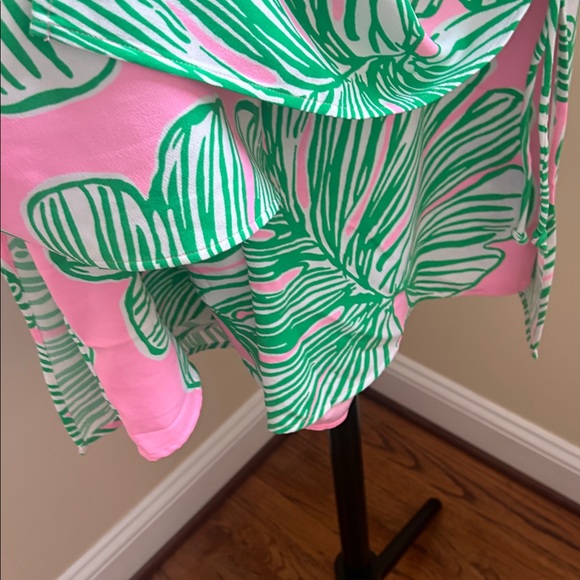 Lilly Pulitzer, Donna Romper. Mandeville Baby , Who let the Fronds Out Size 10 - Picture 6 of 7